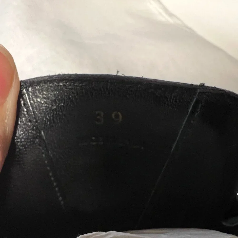 JW Anderson Black Leather Mules - Size 39 - Picture 11 of 12